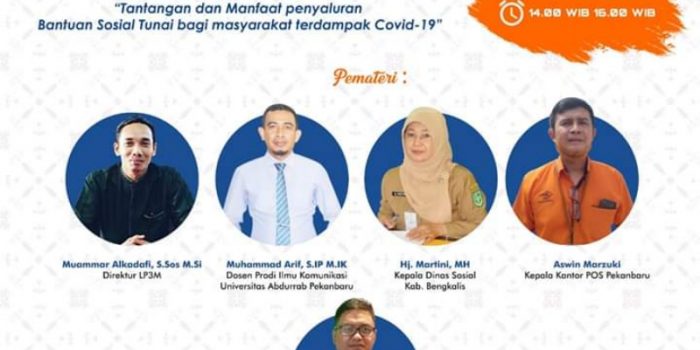 LP3M : Penyaluran BST Melalui PT Pos Indonesia Dinilai Sangat Tepat