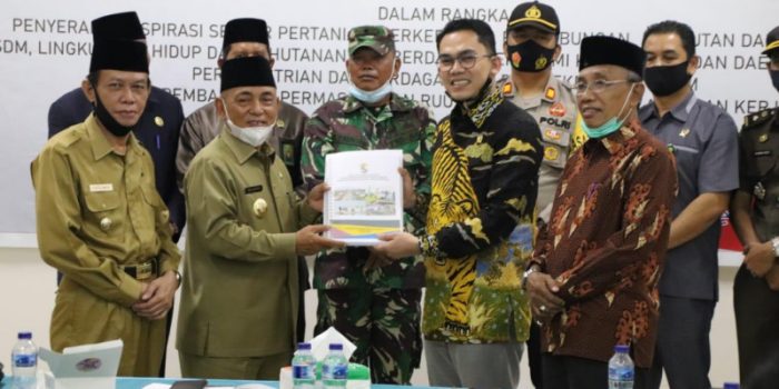 Bupati Harris Terima Kunjungan DPD RI