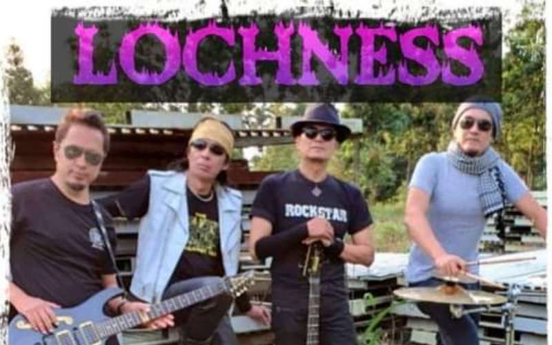 Para personal grup band LOCHNESS di album ke lima. (Dok. Istimewa)