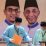 Calon Walikota dan Wakil Walikota Dumai, Edi Sepen dan Zainal Abidin saat debat kandidat yang diselenggarakan oleh Komisi Pemilihan Umum (KPU) Kota Dumai. (Foto : Toy Jepreter Alami)