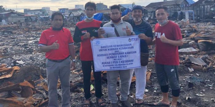 Asosiasi Pengusaha Kawasan Berikat Bantu Warga Korban Kebakaran di Kotabaru