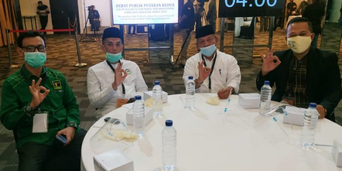 Sampaikan Visi Misi di Debat Kandidat, Paisal Amris Tampil Santai dan Bersahaja