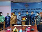 Wako Dumai Serahkan LKPD ke BPK Riau