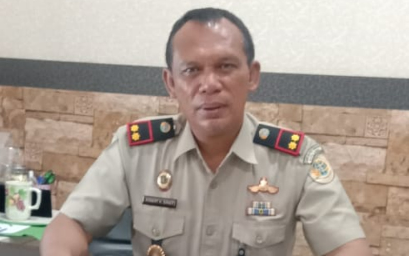 Kepala Kantor Pertanahan Dumai Robert H Sirait