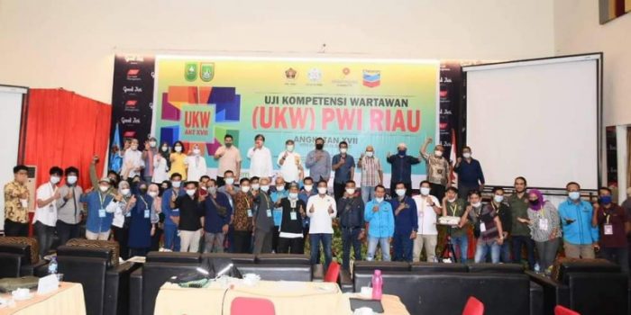 11 Peserta UKW Angkatan XVII PWI Riau Dinyatakan Tidak Kompeten