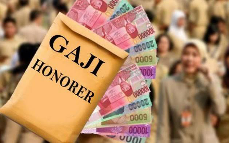 Ilustrasi Gaji Honorer. Foto Sriwijaya Pos