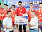 Jhony Charles CUP Badminton Championship Resmi Ditutup, Kecamatan Bangko Unggul Sebagai Juara