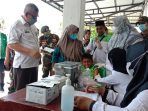 Mewakili Bupati, Sekda Rohil Buka Vaksinasi Massal GP Ansor