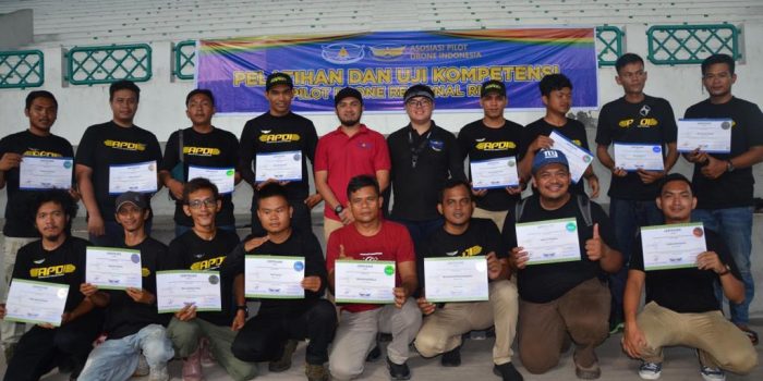 Peserta Terbaik Pertama Sertifikasi Pilot Drone Asal Dumai Ucapkan Terima Kasih Kepada APDI