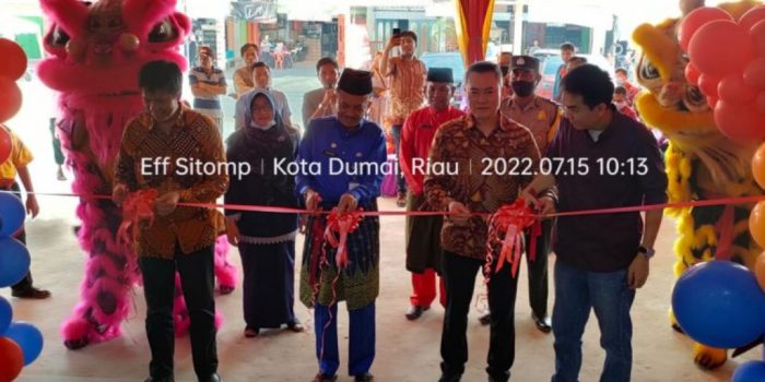 Super Market Bahan Bangunan Rolas Grand Opening, Rudiyanto : Keberanian, Kekuatan dan Dermawan