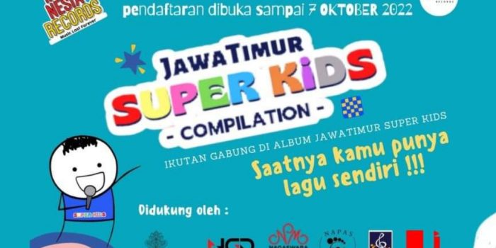 Indonesia Records Buka Pendaftaran Audisi Jawa Timur Super Kids Compilation