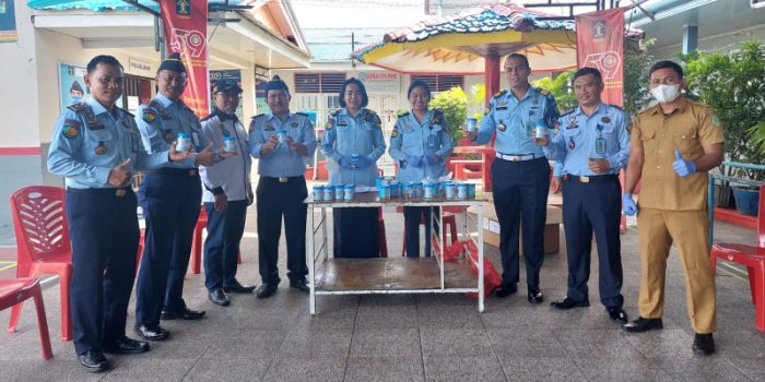 Laksanakan Tes Urine, Seluruh Pegawai Lapas Bagansiapiapi Negatif Narkoba