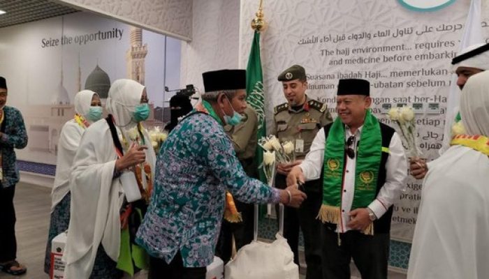 Dubes RI Sambut Jemaah Haji Kloter Pertama di Madinah