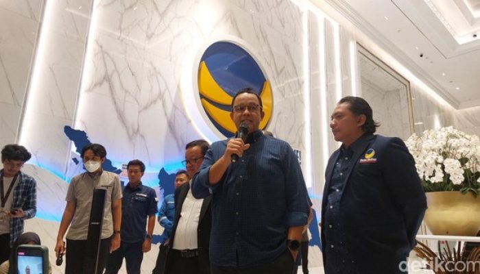 Respons Anies soal Dugaan Penjegalan Capresnya Lewat Kasus Johnny