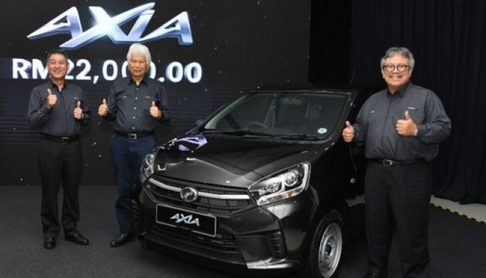 Perodua Luncurkan Mobil Axia Tipe E Dengan Harga Terjangkau