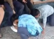 Viral Video Sejumlah Pelajar di Suruh Cium Kaki Hingga Ditendang