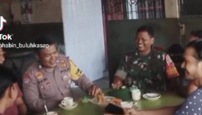 Peduli Sekitar, Bhabin dan Babinsa Bersinergi Bantu Warga yang Sakit