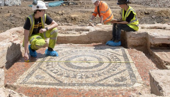 Ditemukan di London, Makam Megah Peninggalan Romawi