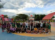 Kapolres Dumai Membuka Turnamen Basketball di HUT Bhayangkara ke 77