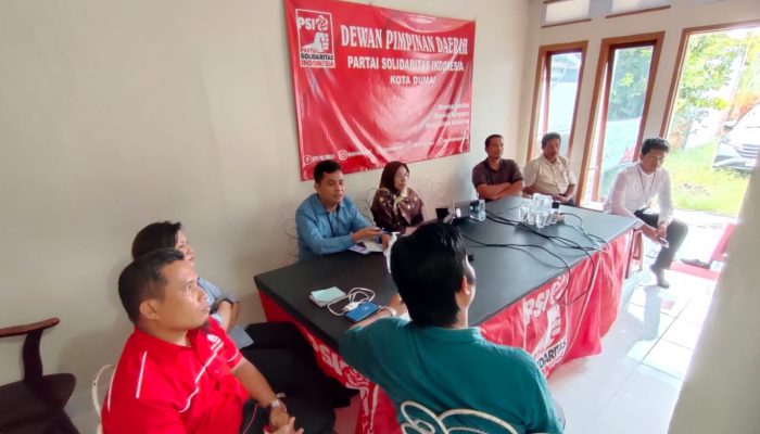 Audiensi BPJS Ketenagakerjaan ke Rumah Aspirasi DPD PSI Dumai