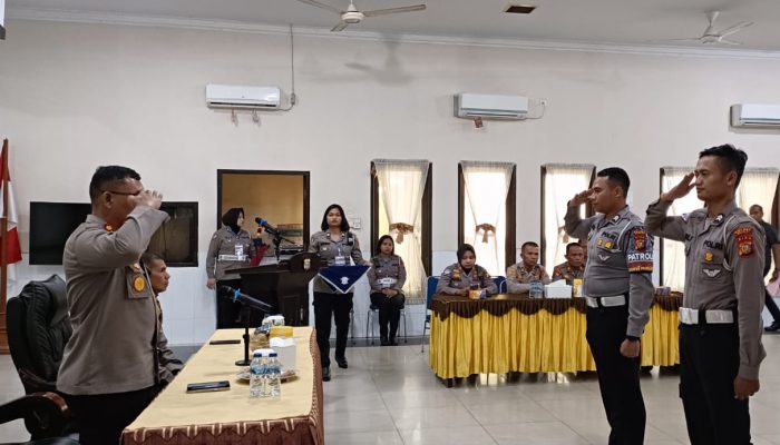 Polres Dumai Gelar Latihan Operasi Patuh Lancang Kuning