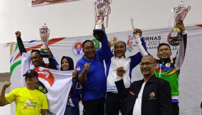 Sumatera Selatan Juara Umum 1 Jenor Kempo pada FORNAS VII 2023 Jawa Barat