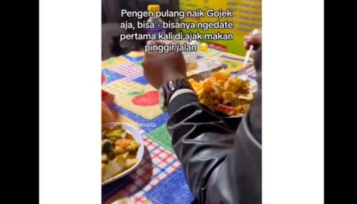 Wanita Ini Ngambek, Kencan Pertama Diajak Makan di Pinggir Jalan