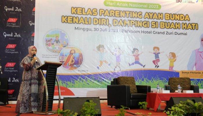 Momen Hari Anak Nasional 2023, PT KPI Dumai Gelar Seminar Parenting