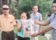 Media Online Riauatensi Syukuran, Bagikan Ratusan Paket Sembako