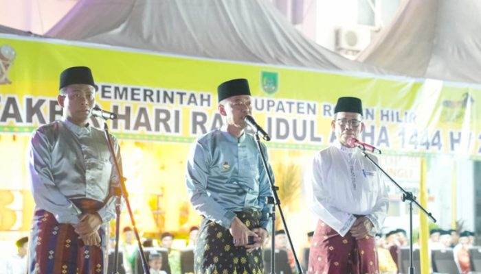 Bupati Rohil Lepas 51 Peserta Pawai Takbir Idul Adha 1444 Hijriyah