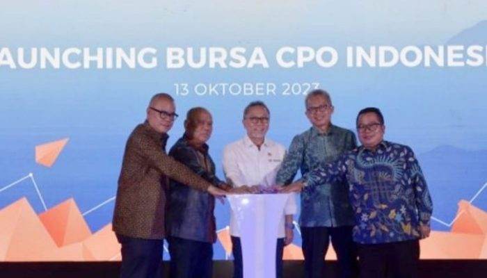 Pemerintah Launching Bursa CPO Indonesia