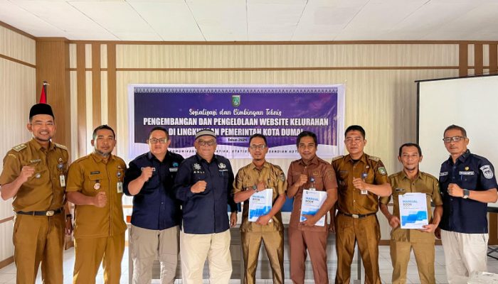 Diskominfotiksan Dumai Gelar Bimbingan Teknis Pengelolaan Website Kelurahan