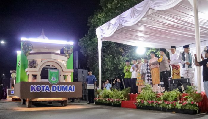 Pawai Takbir Keliling Semarakkan Malam 1 Syawal 1445 H/2024 M Dumai Kota Idaman