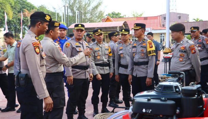 Polres Dumai Gelar Apel Kesiapsiagaan Antisipasi Karhutla