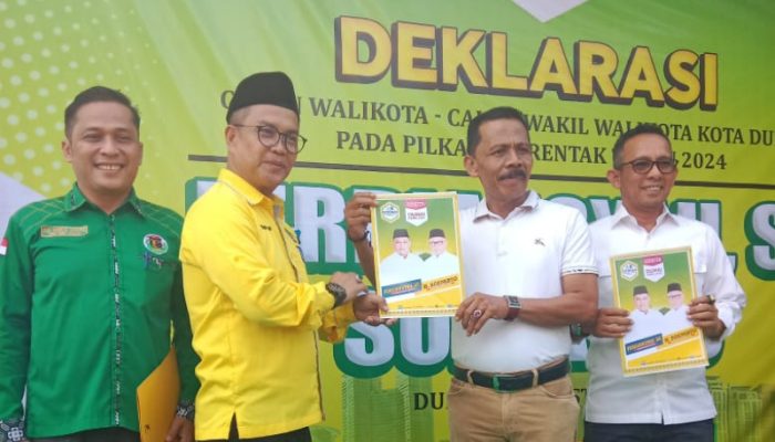 Tim Koalisi Dumai Gemilang Deklarasi Dukung Paslon Ferdiansyah – Soeparto