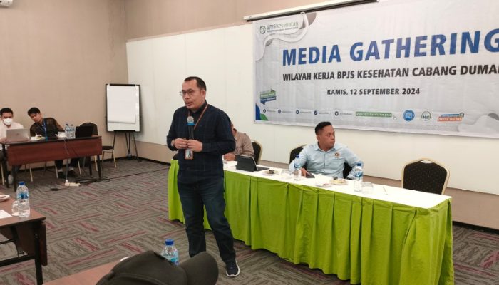 Pererat Silaturahmi, BPJS Kesehatan Cabang Dumai Gelar Media Gathering