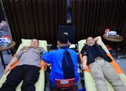 Hari Jadi Humas Polri Ke-73, Divhumas Polri Gelar Donor Darah Bersama Media