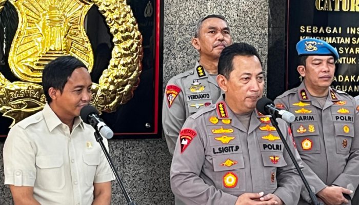 Menhut Raja Juli Temui Kapolri Bahas Penegakan Hukum Kehutanan