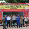 Pgs Dandim 0320 Dumai Pantau Beberapa Pos Pelayanan dan Pengamanan Nataru