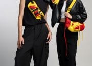 DHL refashions retired DHL courier uniforms for a charitable cause