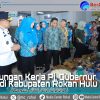 Kontrol Komoditas Pangan Akibat Banjir, Pj Gubernur Riau Kunjungi Rohul