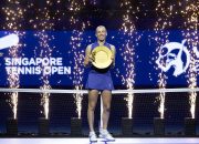 Elise Mertens clinches singles title at inaugural Singapore Tennis Open