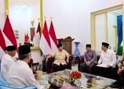 Presiden Prabowo Subianto menerima kunjungan Pengurus Besar Nahdlatul Ulama (PBNU) di Istana Merdeka, Jakarta, Senin (03/02/2025). (Foto: BPMI Setpres)