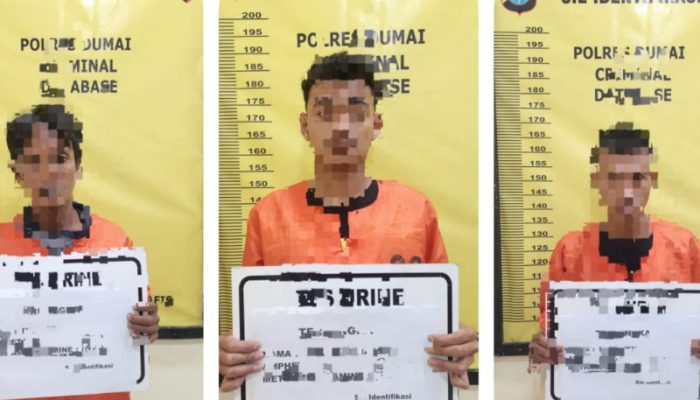 Tiga Pengedar Sabu Diciduk Polsek Sungai Sembilan