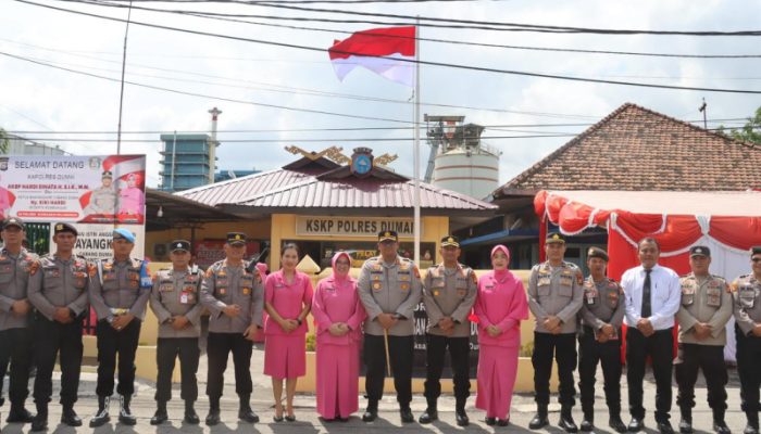 Kapolres Dumai Silaturahmi ke Mapolsek Kawasan Pelabuhan, ini Pesannya