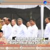 Bupati dan Wakil Bupati Rokan Hulu Terpilih Hadiri Gladi Bersih Pelantikan di Istana Negara