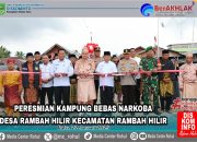 Pemkab Rohul Dukung Program Kampung Bebas Narkoba Sebagai Wujud Nyata Lindungi Generasi Muda Rohul