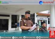 Kejari Rohul Canangkan Zona Integritas Menuju WBK dan WBBM, Dukung Reformasi Birokrasi Bersih dan Melayani