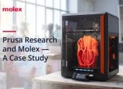 Molex Collaborates with Prusa Research to Scale Rapid Growth Trajectory for 3D-Printing Pioneer