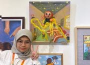 Syifa, Siswi SMA N 1 Bengkalis Wakili Riau Pada Pameran Kids Biennale Indonesia 2025
